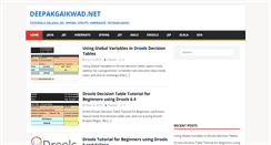 Desktop Screenshot of deepakgaikwad.net