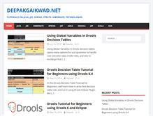 Tablet Screenshot of deepakgaikwad.net